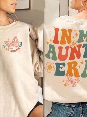 In My Auntie Era Shirt Auntie Shirt Aunt Shirt Gift For Aunts Aunt Era Shirt Aunt Gift Cool Aunt Shirt Eras Shirt Retro Aunt Shirt Unique revetee.com 2