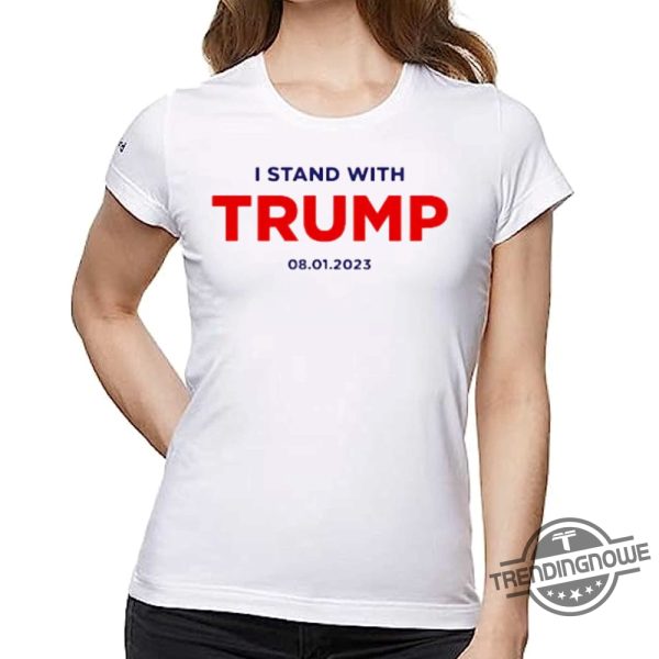 I Stand With Trump Shirt I Stand With Trump Custom Day Shirt trendingnowe.com 2