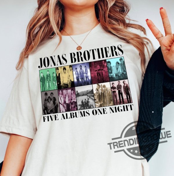 Retro Jonas Brothers Shirt Jonas Brothers The Eras Tour Shirt Jonas Brothers T Shirt Jonas Brothers Fan Shirt Joe Jonas Homage Shirt trendingnowe.com 1