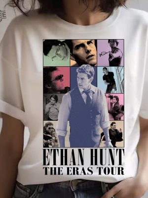 Ethan Hunt T Shirt Mission Impossible Movie Shirt Tom Cruise Shirt Tom Cruise Movies Shirt Unique revetee.com 2