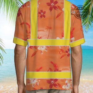 hi vis hawaiian shirt hi vis shirts hi vis vest cosplay shirt hi vis workwear shirt hi vis work shirts hawaiian construction shirt hawaiian safety shirts laughinks.com 4