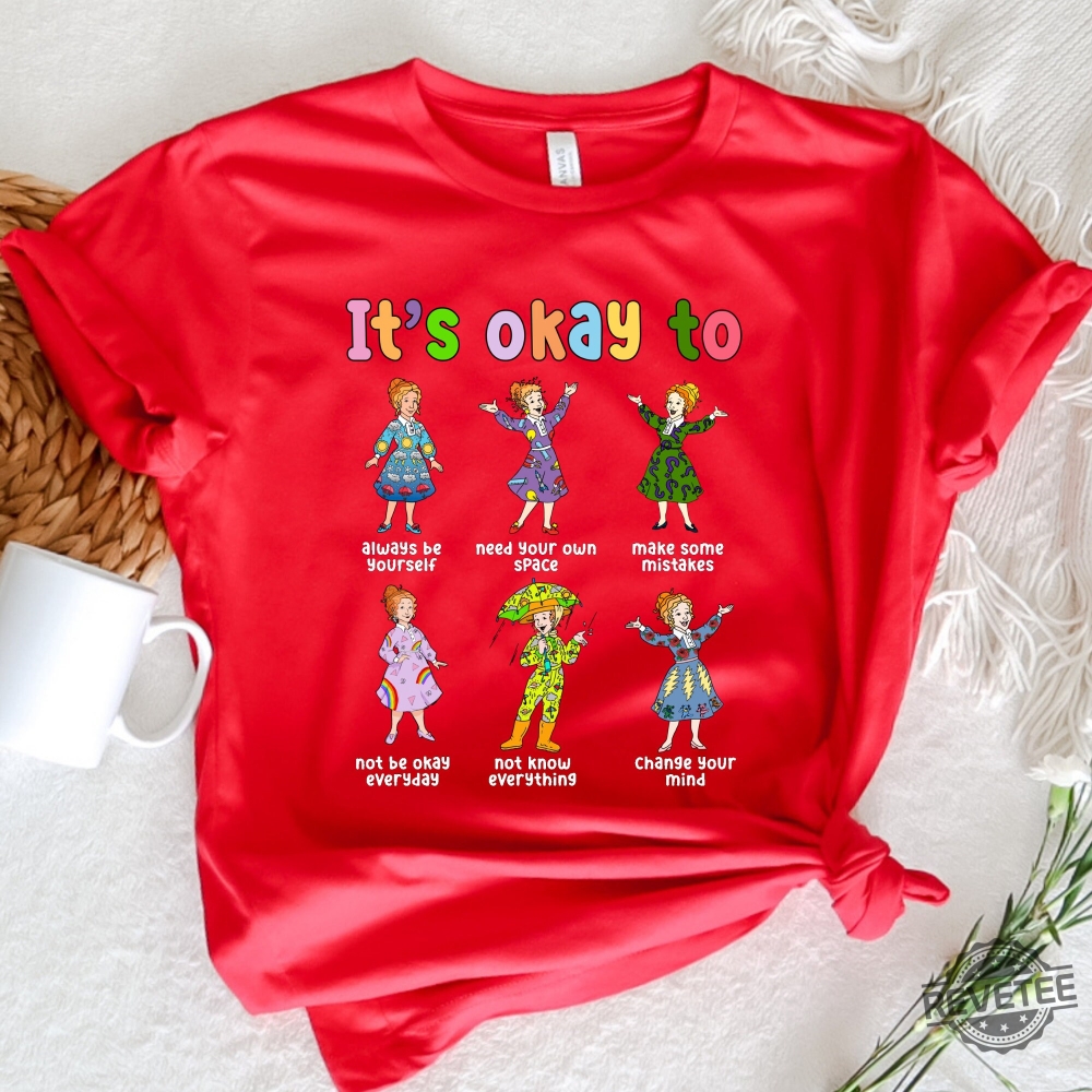 Ms. Frizzle Its Okay To Shirt Ms. Frizzle Motivational Kids T Shirt The Magic School Bus Shirt Ms Frizzle Outfits Shirt Magic School Bus Characters Shirt Unique