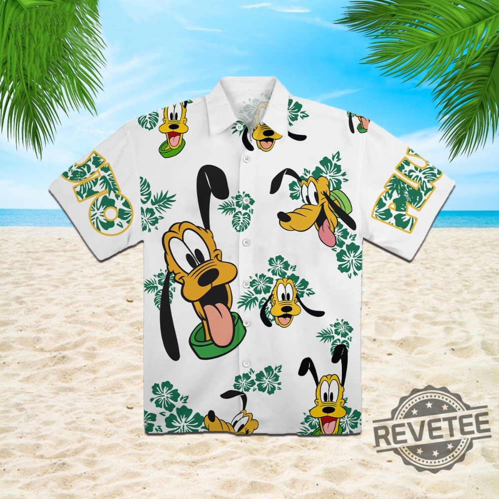 Pluto Dog Hawaiian Shirt Picture Of Pluto The Dog Minnie Mouse Donald Duck Pluto Dog Costume New