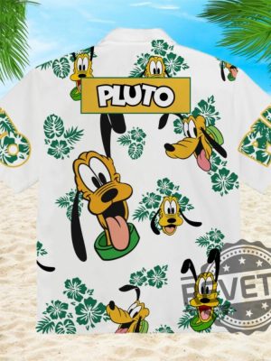 Pluto Dog Hawaiian Shirt Picture Of Pluto The Dog Minnie Mouse Donald Duck Pluto Dog Costume New revetee.com 4