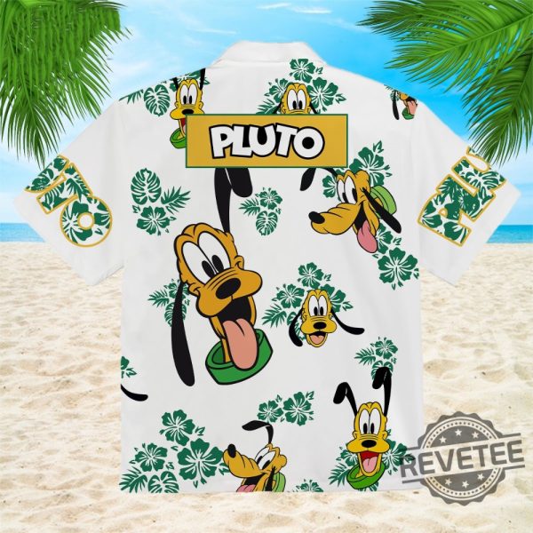 Pluto Dog Hawaiian Shirt Picture Of Pluto The Dog Minnie Mouse Donald Duck Pluto Dog Costume New revetee.com 5