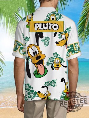 Pluto Dog Hawaiian Shirt Picture Of Pluto The Dog Minnie Mouse Donald Duck Pluto Dog Costume New revetee.com 6