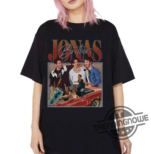 Vintage Jonas Brothers Shirt Jonas Brothers Shoreline Jonas Shirt Five Albums One Night Tour Shirt Jonas Brothers 2023 Tour Shirt trendingnowe.com 1