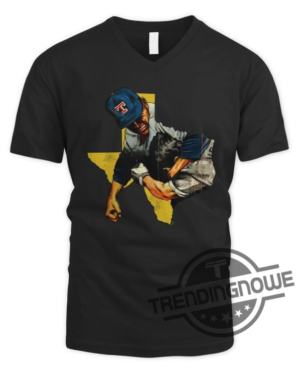 Nolan Ryan Robin Ventura Shirt Nolan Ryan Robin Ventura Fight Texas Rangers Shirt trendingnowe.com 3