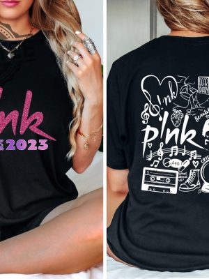 Pink Singer Summer Carnival 2023 Tour Shirt Trustfall Album Shirt Pink Tour 2023 Pink Tour Tshirt 2023 Eras Tour Outfits Pink Summer Carnival Pittsburgh Pink Summer Carnival Citi Field New revetee.com 2