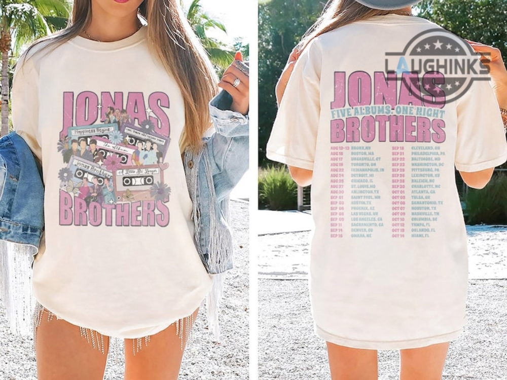 Jonas Brothers Tshirt Double Sided Jonas Brothers Shirt Near Me Jonas Brothers Tour Shirts Jonas Brothers T Shirt Vintage Jonas Brothers Tour 2023 Shirts Jonas Brothers Concert Outfit