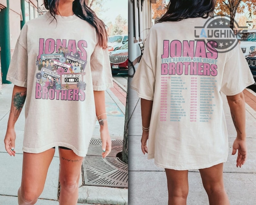 Jonas Brothers at Yankee Stadium The Bronx, NY Aug 12 & 13 2023 Shirt -  teejeep