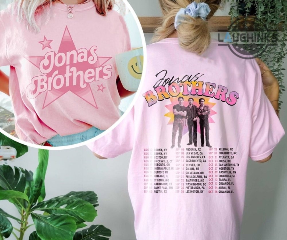 Jonas Brothers T Shirt Ideas Jonas Brothers Concert T Shirt Jonas Brothers Tour 2023 Setlist Sweatshirt Jonas Brothers Setlist Hoodie Jonas Brothers 2023 Shirts