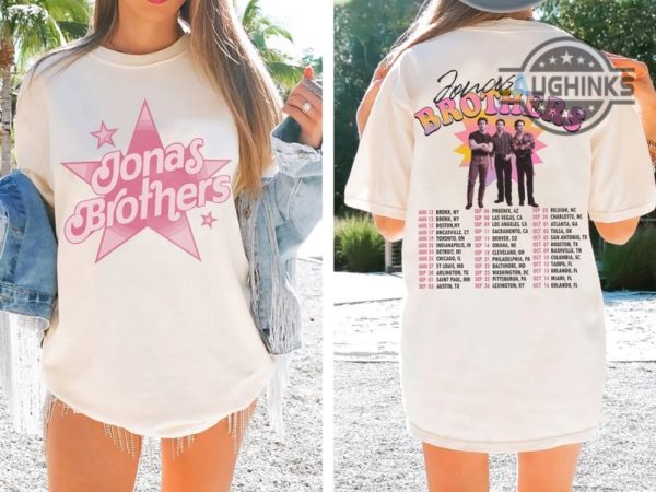 jonas brothers t shirt ideas jonas brothers concert t shirt jonas brothers tour 2023 setlist sweatshirt jonas brothers setlist hoodie jonas brothers 2023 shirts laughinks.com 3