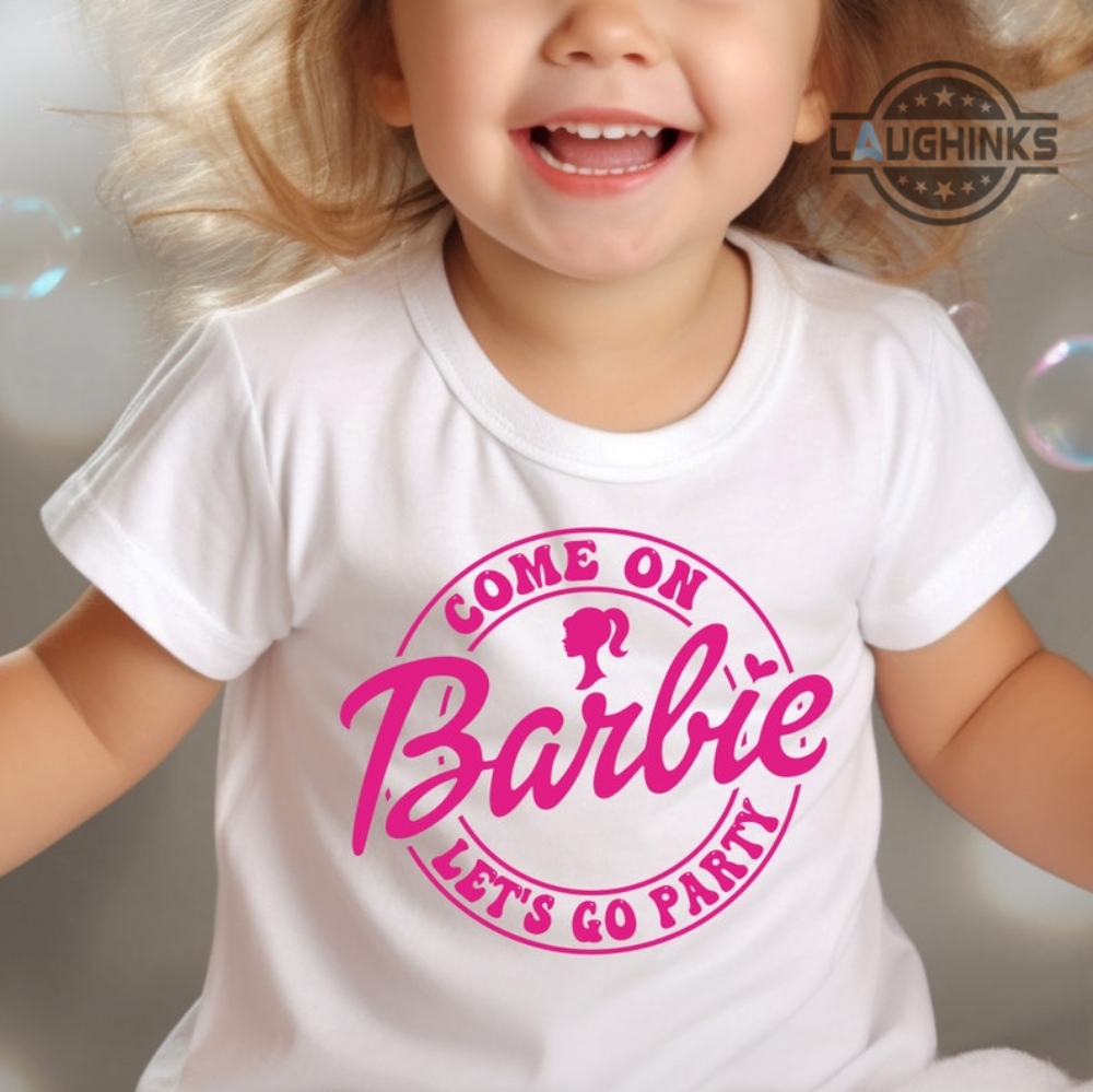 Barbie Pink Shirt Hot Pink Barbie Shirt Pink Barbie Sweatshirt NEW -  Laughinks