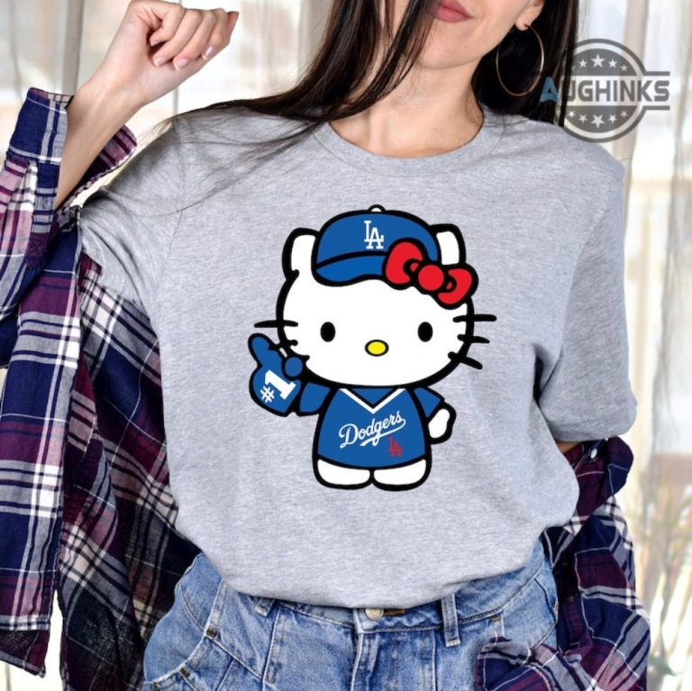 Hello Kitty Dodgers Shirt Hello Kitty Dodgers Sweatshirt Hello Kitty