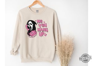 No You Hang Up Sweatshirt Ghostface Valentine Shirt Funny Valentine Shirt Funny Ghostface Sweatshirt No You Hang Up Scream Sweatshirt No You Hang Up Sweatshirt New revetee.com 2