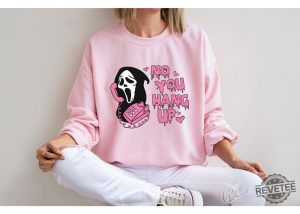 No You Hang Up Sweatshirt Ghostface Valentine Shirt Funny Valentine Shirt Funny Ghostface Sweatshirt No You Hang Up Scream Sweatshirt No You Hang Up Sweatshirt New revetee.com 3