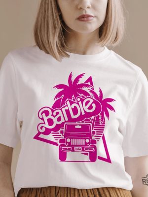 Barbi Offroad Shirt Weird Barbie Shirt Barbie Power Wheel Jeep Shirt Barbie Power Wheels Shirt New Barbie Heimer Barbieheimer Shirt Barbie Oppenheimer Shirt revetee.com 2