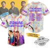 Jonas Brothers Baseball Jersey Jonas Brothers Shirt Jonas Brother Five Albums One Night Baseball Jersey trendingnowe.com 1