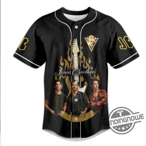 Jonas Brothers Baseball Jersey Jonas Brothers Shirt Jonas Brother Five Albums One Night Baseball Jersey Jonas Brothers Jersey Concert Tour 2023 Gift trendingnowe.com 2