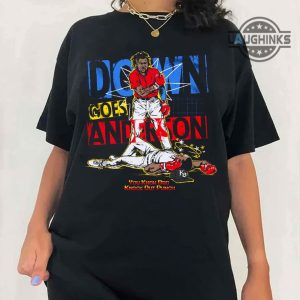 down goes anderson shirt jose ramirez tim anderson shirt jose ramirez shirt jose ramirez fight tim anderson sweatshirt hoodie mens womens laughinks.com 2