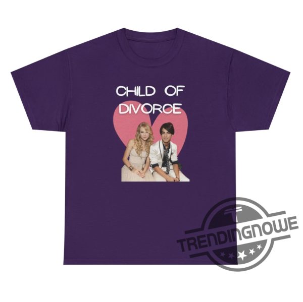 Jonas Brothers Shirt Child Of Divorce Shirt Taylor And Joe trendingnowe.com 5