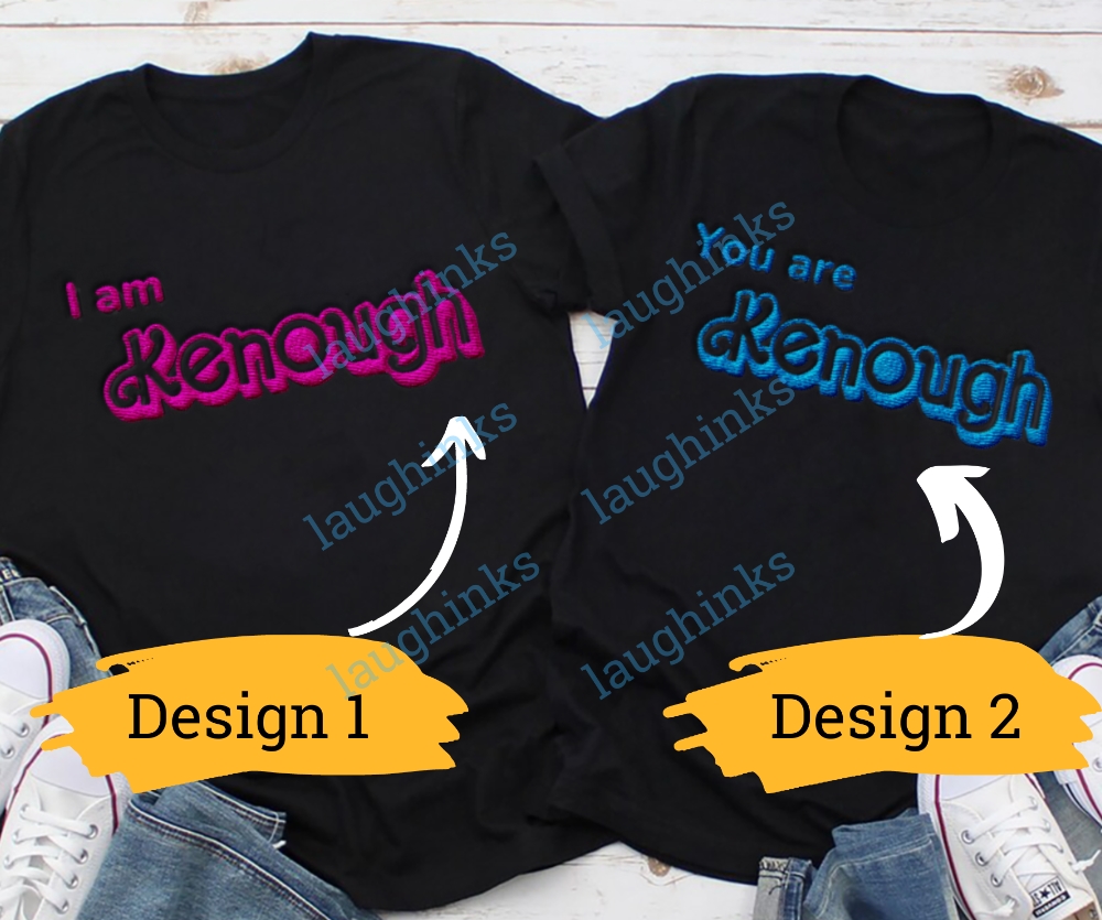 i am kenough embroidered sweatshirt womens mens embroidered shirt i am enough shirt barbie embroidered hoodie custom ken shirt keough shirt laughinks.com 1