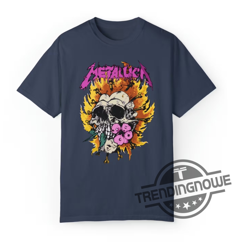 Metallica Shirt Metallica Band Thrash Metal Tour 2023 2024 Shirt