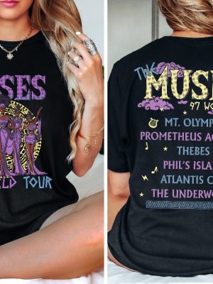 Disney Hercules The Muses 97 World Tour Two Sided Vintage Shirt Retro Disney Hercules Diva The Muses Song Concert Music Disney Girl Trip Hercules Disney Shirt Unique revetee.com 4