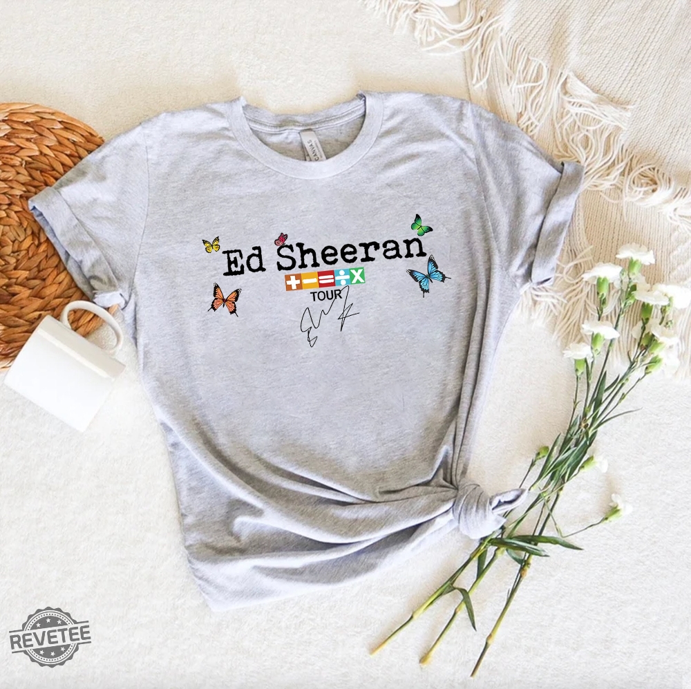 The Mathematics Tour Shirt Ed Sheeran Concert Shirt Sheerious Gift Mathematics America Tour Ed Sheeran Mathematics Tour Shirt Ed Sheeran Merch Shirt Unique New