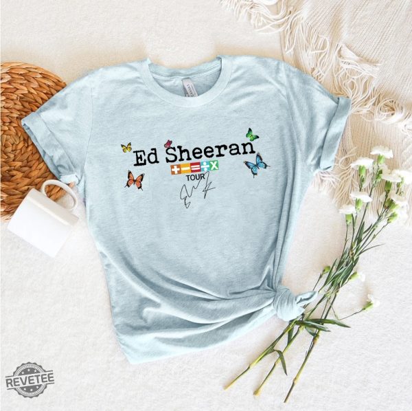 The Mathematics Tour Shirt Ed Sheeran Concert Shirt Sheerious Gift Mathematics America Tour Ed Sheeran Mathematics Tour Shirt Ed Sheeran Merch Shirt Unique New revetee.com 3