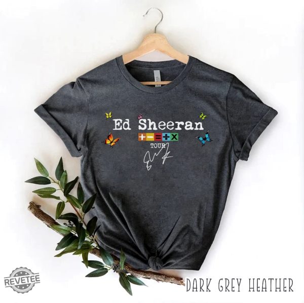 The Mathematics Tour Shirt Ed Sheeran Concert Shirt Sheerious Gift Mathematics America Tour Ed Sheeran Mathematics Tour Shirt Ed Sheeran Merch Shirt Unique New revetee.com 7