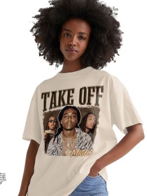 The Legend Never Die Takeoff Shirt Match Jordan 3 Palomino Shirt In Sand The Migos Shirt New revetee.com 4