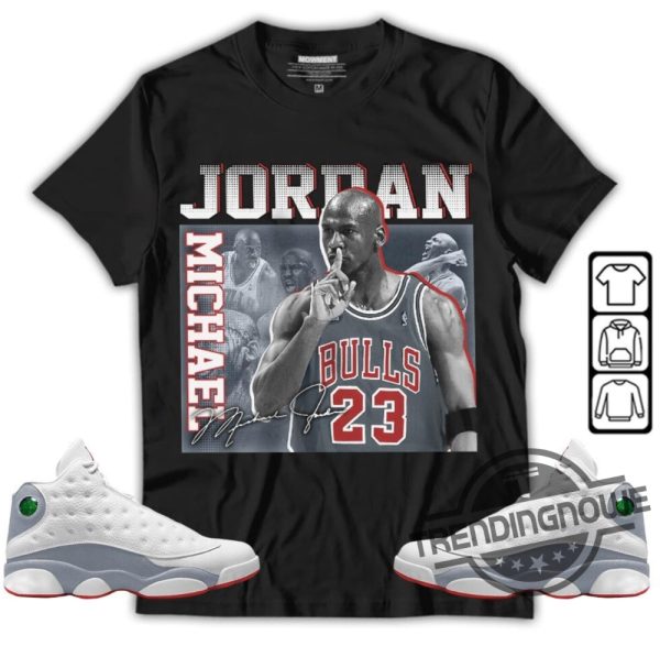Jordan 13 Wolf Grey Shirt Tshirt Hoodie Sweatshirt Trust No One Shirt To Match Sneaker trendingnowe.com 2