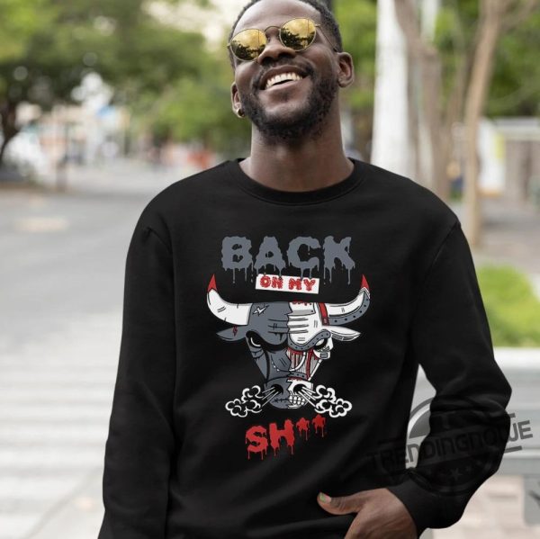 Jordan 13 Wolf Grey Shirt Hoodie Sweatshirt Back On My Unisex Shirt To Match Sneaker trendingnowe.com 5