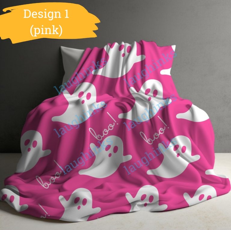 Cursed Pink Ghost Blanket White And Pink Ghost Blanket Tiktok Halloween