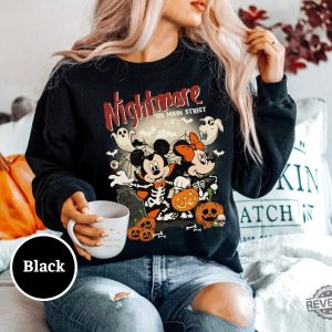 Mickey Minnie Halloween Shirts Vintage Disney Halloween Sweatshirt Disneyland Halloween 2023 Halloween Mickey Halloween Mickey Pumpkin Mickey Mouse Halloween Pumpkin New revetee.com 4