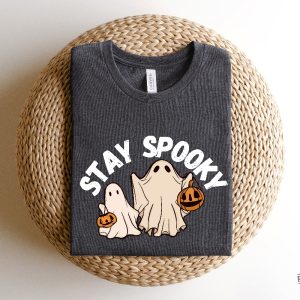 Stay Spooky Sweatshirt Halloween Sweatshirt Halloween Gift Hoodie Womens Halloween Sweatshirt Spooky Season Shirt Ghost Halloween Stay Spooky Svg Unique revetee.com 4