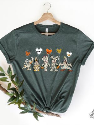 Disney Halloween Skeleton Shirt Disney Halloween Matching Shirt Disney Balloon Shirt Mickey Minnie And Friends Skeleton Shirt Mens Dancing Skeleton Shirt Mickey Skeleton Shirt New revetee.com 4