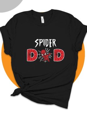 Custom Family Spider Shirts Spider Dad Spider Mom Shirts Marvell Family Tee Spiderman Family Shirts Spider Man Birthday Shirt Green Spider Hoodie Unique revetee.com 2