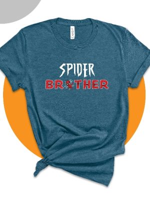 Custom Family Spider Shirts Spider Dad Spider Mom Shirts Marvell Family Tee Spiderman Family Shirts Spider Man Birthday Shirt Green Spider Hoodie Unique revetee.com 6