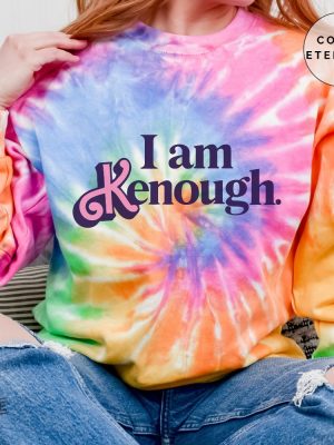 I Am Kenough Sweatshirt Hoodie I Am Kenough Tie Dye Shirt I Am Kenough Shitt I Am Enough T Shirt We Are Kenough I Am Kenough Shirts Barbie Halloween Costume Alan Barbie New revetee.com 3