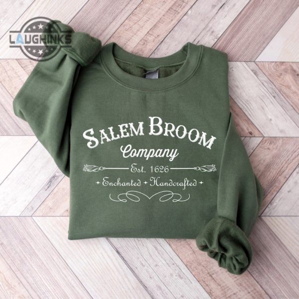 salem broom company shirt salem broom company t shirt salem broom company hoodie salem broom company sweatshirt halloween shirts for adults kids halloween shirts laughinks.com 1