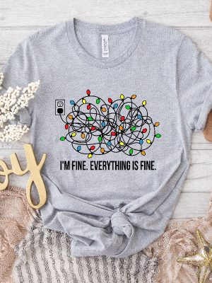 Im Fine Everything Is Fine Sweatshirt Christmas Sweatshirt Sweatshirts Women Christmas Sweatshirt Women Im Fine Its Fine Everything Is Fine Its Fine Im Fine Everything Is Fine Shirt New revetee.com 3