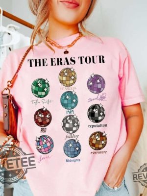 The Eras Tour Disco Ball Shirt Taylor Disco Ball Eras Shirt Disco Ball Shirt Eras Tour Outfit Ideas Swiftie Dad Shirt Taylor Swift Eras Tour Merchandise Taylor Swift Reputation Outfits New revetee.com 2 1