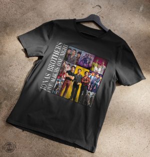 Retro Jonas Brothers The Eras Tour Shirt Jonas Brothers Shirt Jonas Brother Merch Joe Jonas Homage Shirt Five Albums One Night Tour Tee Jonas Brothers Outfits Shirt Unique revetee.com 3