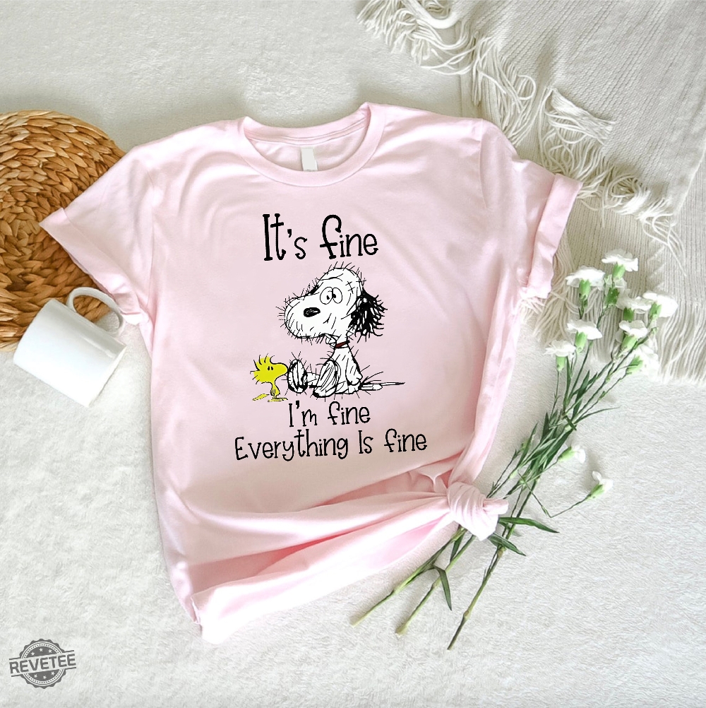 Its Fine Im Fine Everything Is Fine Shirt Im Fine Cute Beagle Tshirt Beagle Lovers Tee Beagle Lover Gift Its Fine Im Fine Everything Is Fine Shirt Unique