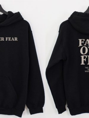 Faith Over Fear Christian Hoodie Christian Sweatshirt Jesus Hoodie Trendy Hoodie Bible Verse Sweater Aesthetic Clothes Aesthetic Hoodie Christian T Shirt Designs New revetee.com 3