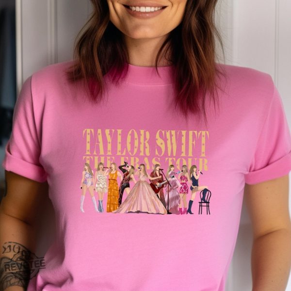 Taylor Swift Eras Tour Shirt Taylor Swiftie Eras Tee Eras Tour Outfit Ideas Swiftie Dad Shirt Taylor Swift Eras Tour Merchandise Taylor Swift Reputation Outfits New revetee.com 4