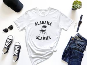 Alabama Slamma Shirt White Folding Chair Alabama Brawl Montgomery Unisex Tshirt Alabama Fight Sweatshirt Montgomery Brawl Shirt giftyzy.com 3